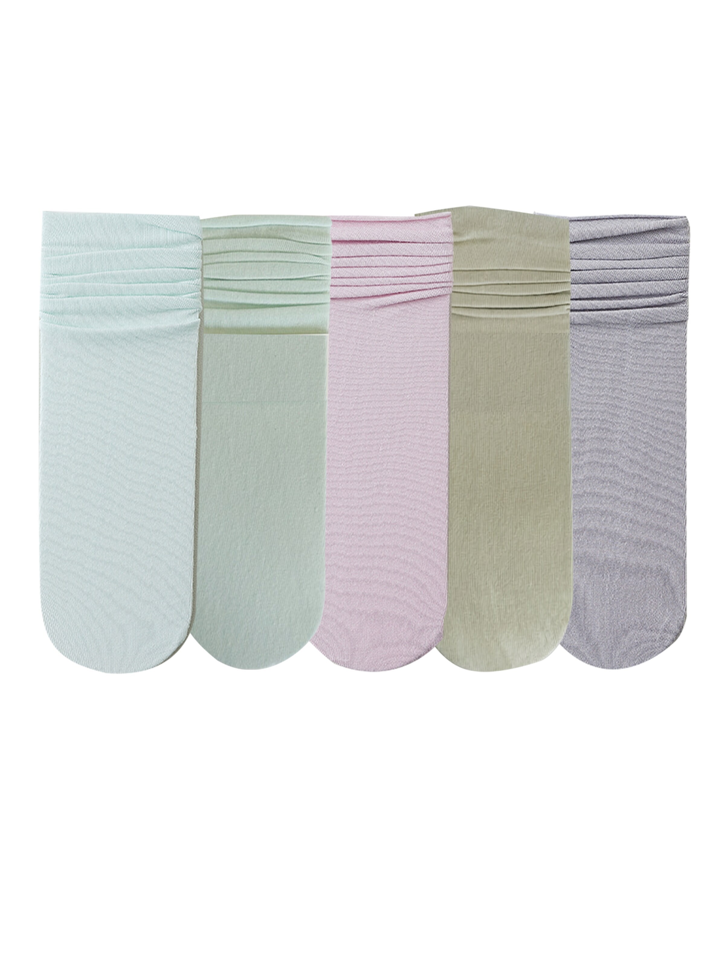 Millo Socken 'Colourful Viskose'‌‌‌‌ in Lila: Vorderseite