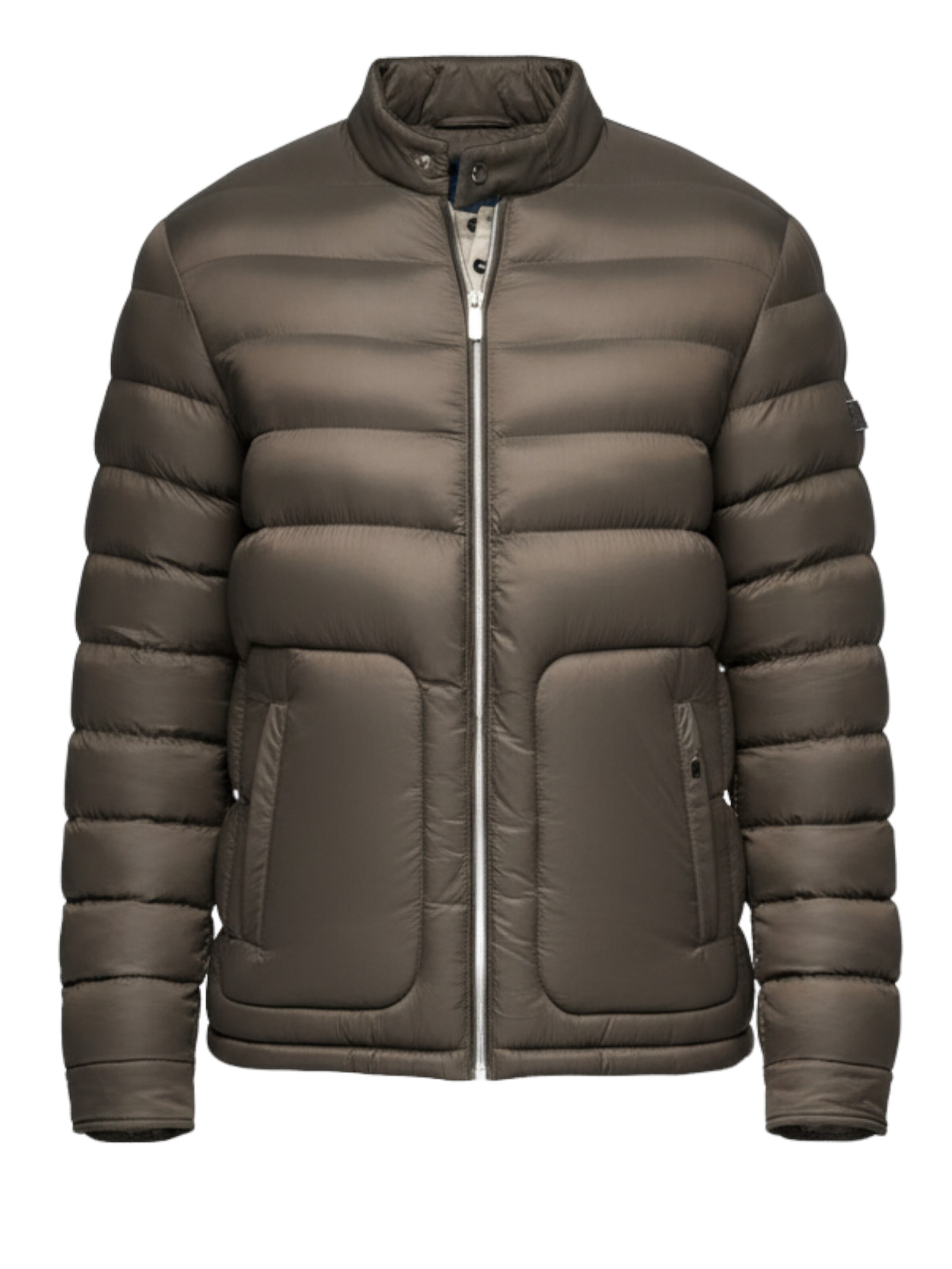 Veste mi-saison Ombre en vert : devant