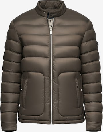 Veste mi-saison Ombre en vert : devant
