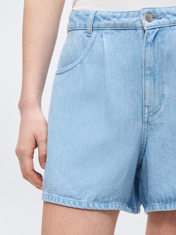 MSCH COPENHAGEN Wide leg Jeans 'Saphina' in Blauw