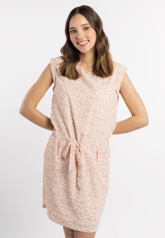 MYMO Summer dress in Pink: front