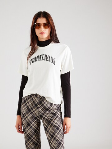 Tommy Jeans Shirt 'STARDUST' in White: front