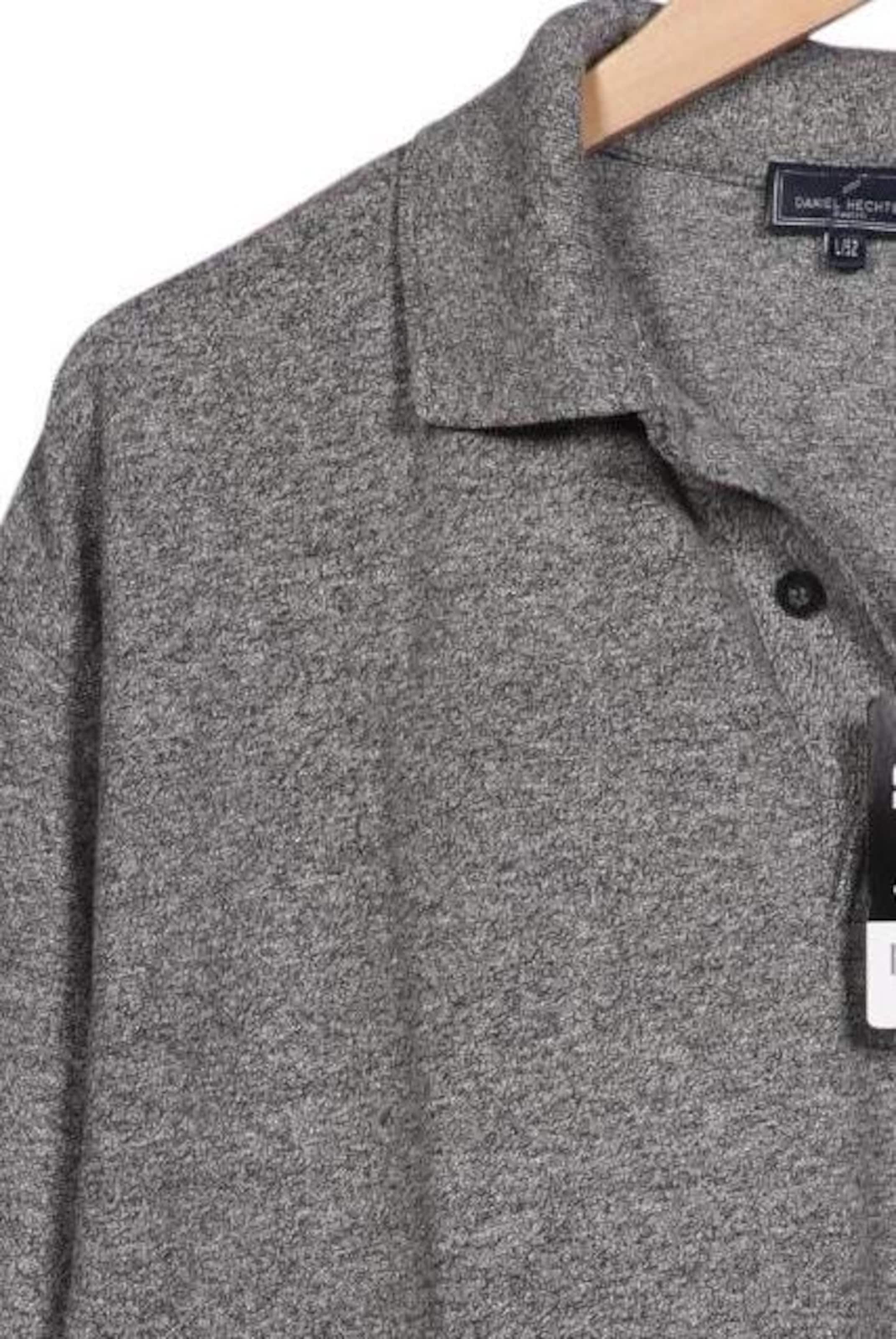 HECHTER PARIS Shirt in L-XL in Grey