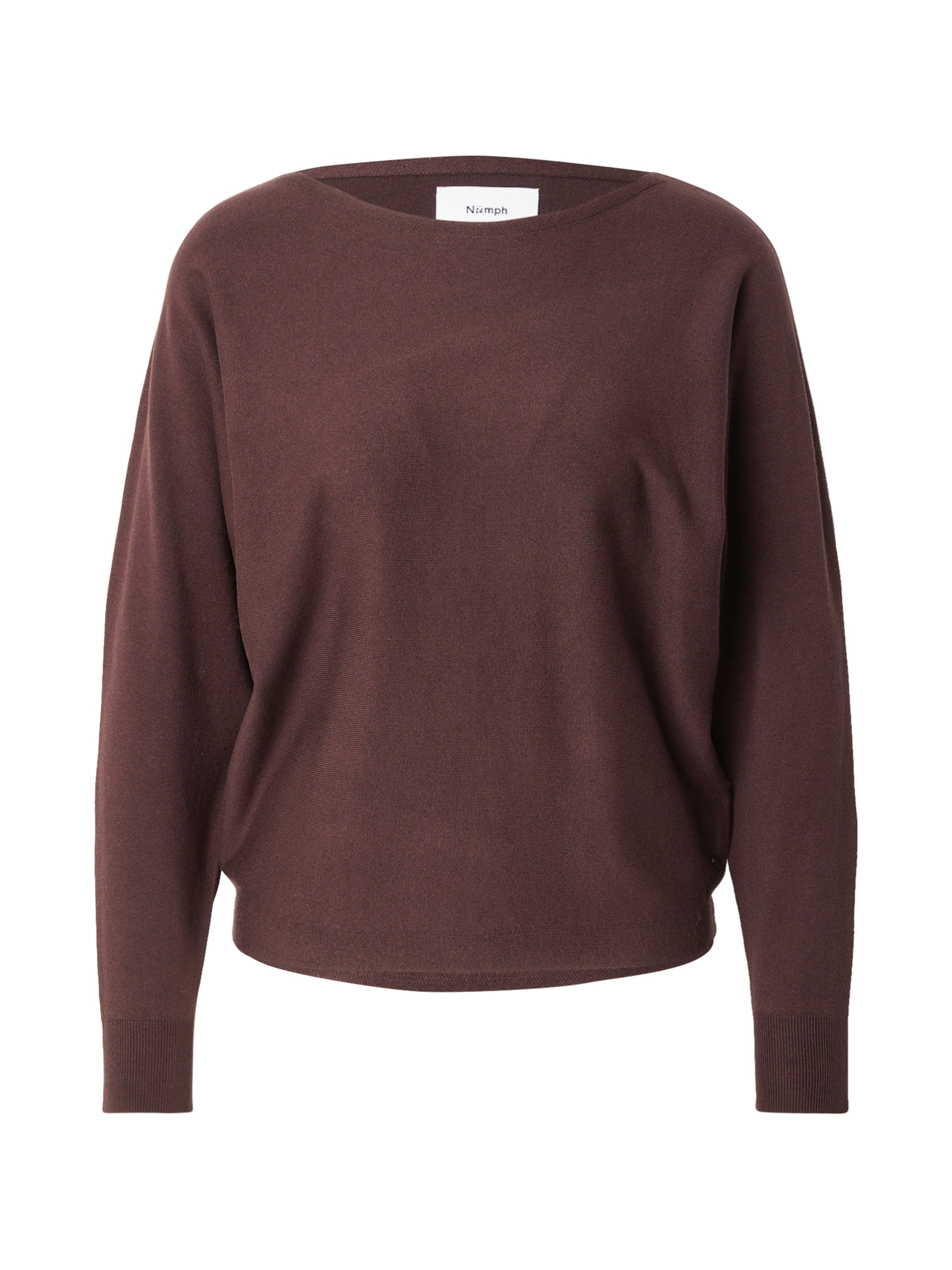 Pulover 'Daya' de la NÜMPH pe maro: față