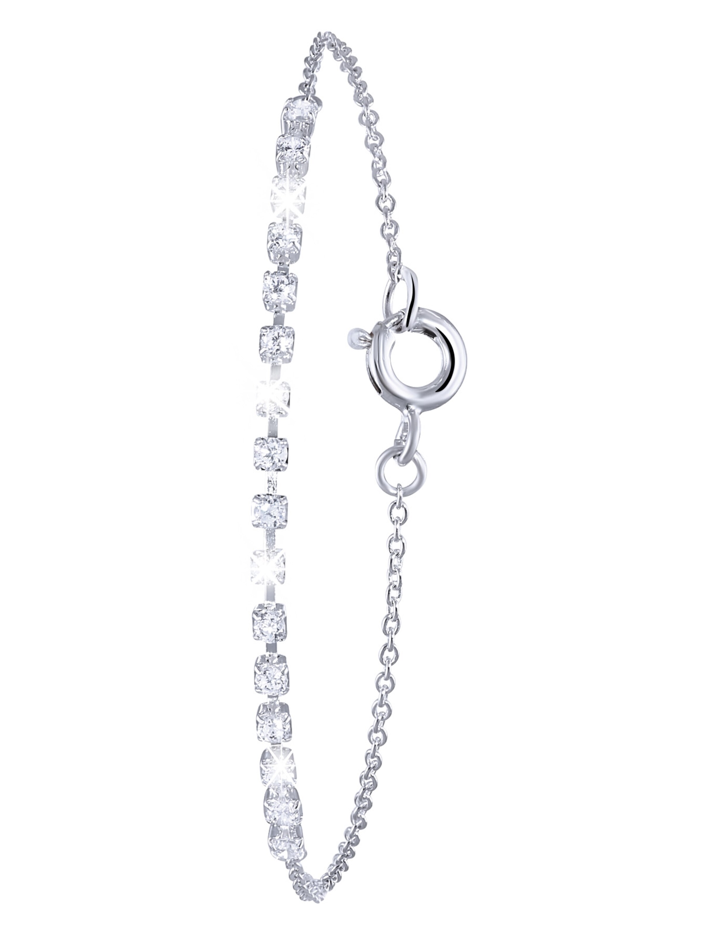 Lucardi Bracelet in Silver: front