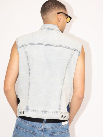 Levi's® Upcycling Jeansweste 'Kelvyn Colt Design' in Blau