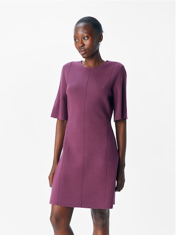 OBJECT Knit dress 'OBJReynard' in Red: front