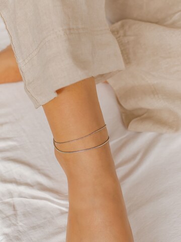 Gioiello per i piedi 'Shoreline' di Hey Happiness in argento