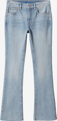 MANGO Flared Jeans 'dafne' in Blau: predná strana