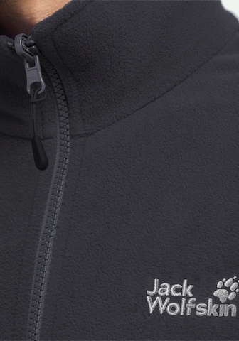 JACK WOLFSKIN Funktionsfleecejacke in Schwarz