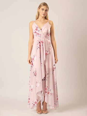 APART Evening Dress in Pink: front