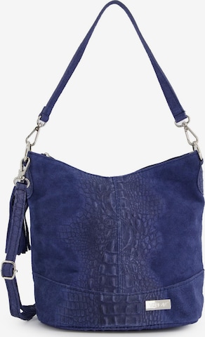 VENEZIA Handtasche in Blau: Vorderseite