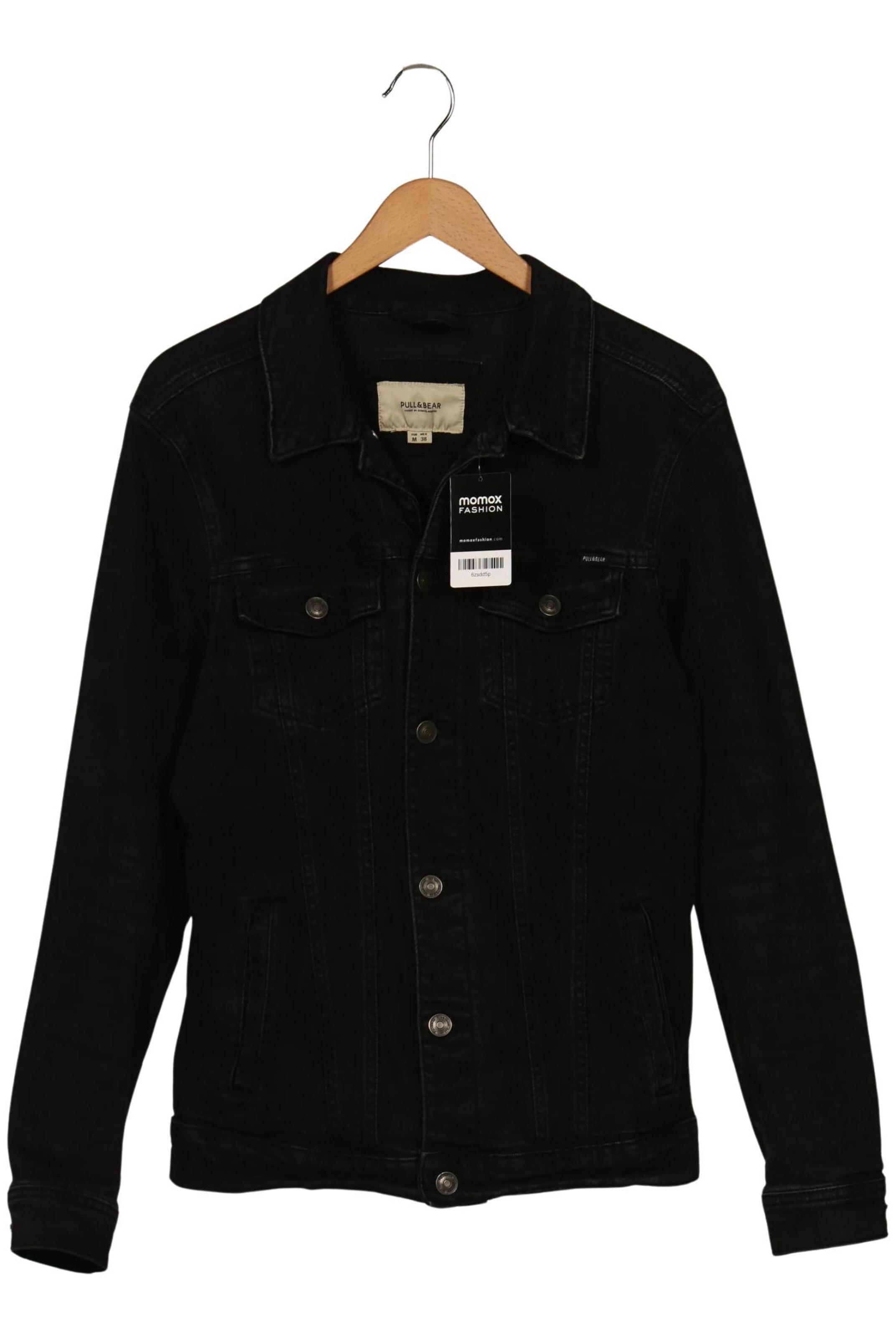 Pull&Bear Jacke M in Schwarz: Vorderseite