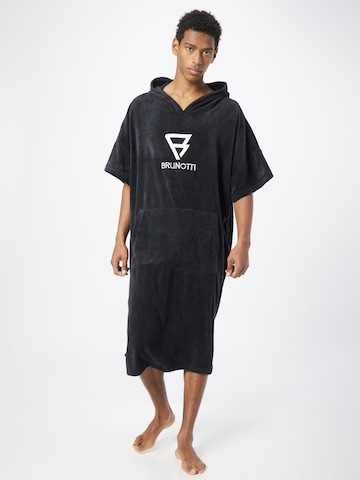 BRUNOTTI Short Bathrobe in Black