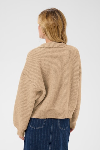 SAINT TROPEZ Sweater 'Ottoline' in Beige