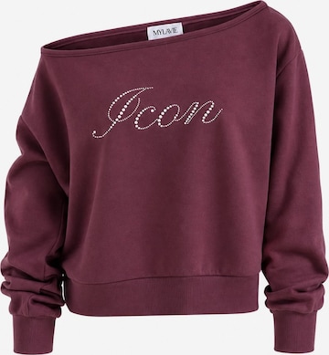 MYLAVIE by Sarah Harrison Sweatshirt in Rood: voorkant