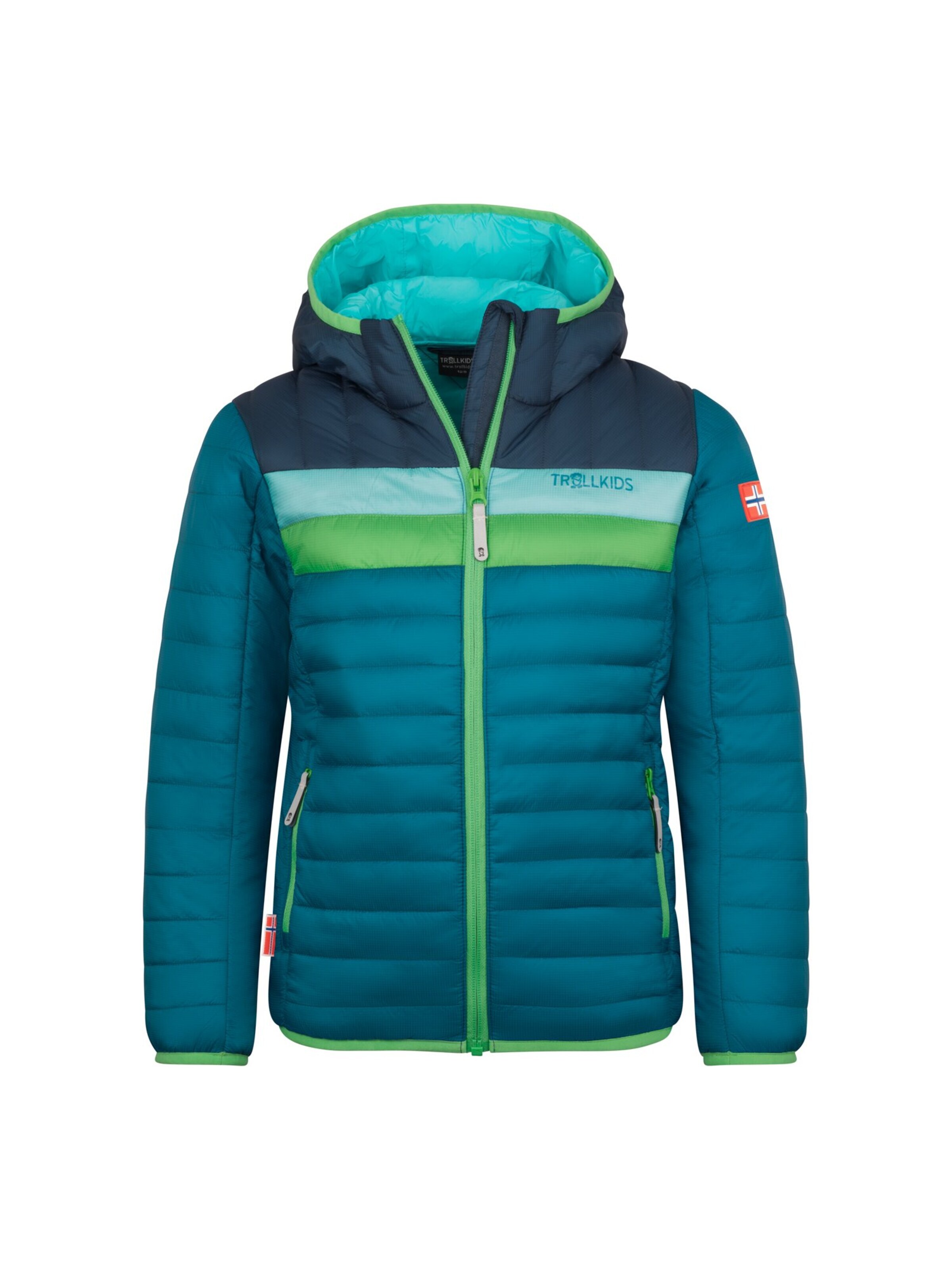TROLLKIDS Outdoor jacket in Blue: front