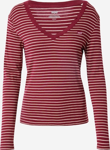 T-shirt 'Essential' LEVI'S ® en rouge : devant