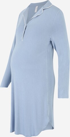 Lindex Maternity Schlafshirt 'Lina' in Blau: predná strana