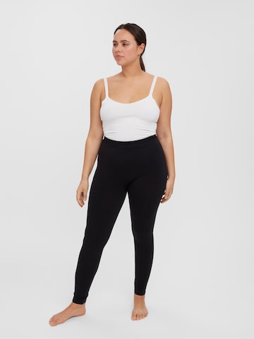 Vero Moda Curve Skinny Κολάν 'Lana' σε μαύρο