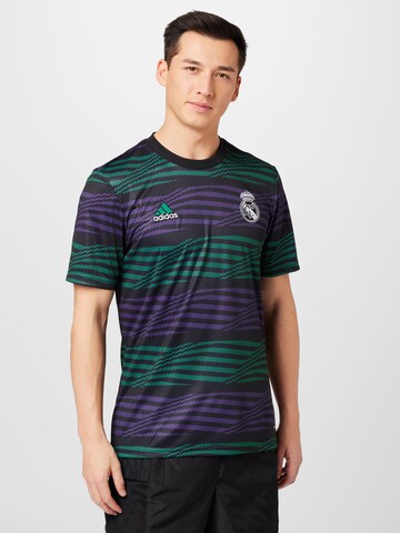 ADIDAS SPORTSWEAR Funkcionális felső 'Real Madrid Pre-Match' - fekete: elől