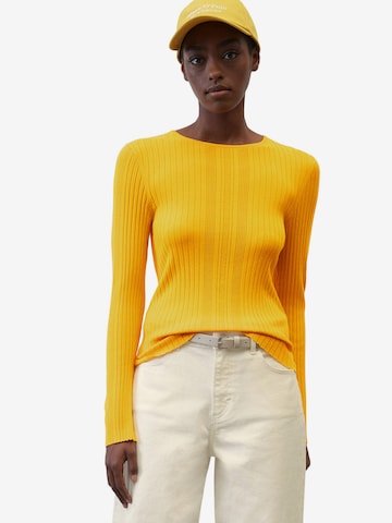 Pull-over Marc O'Polo en jaune : devant