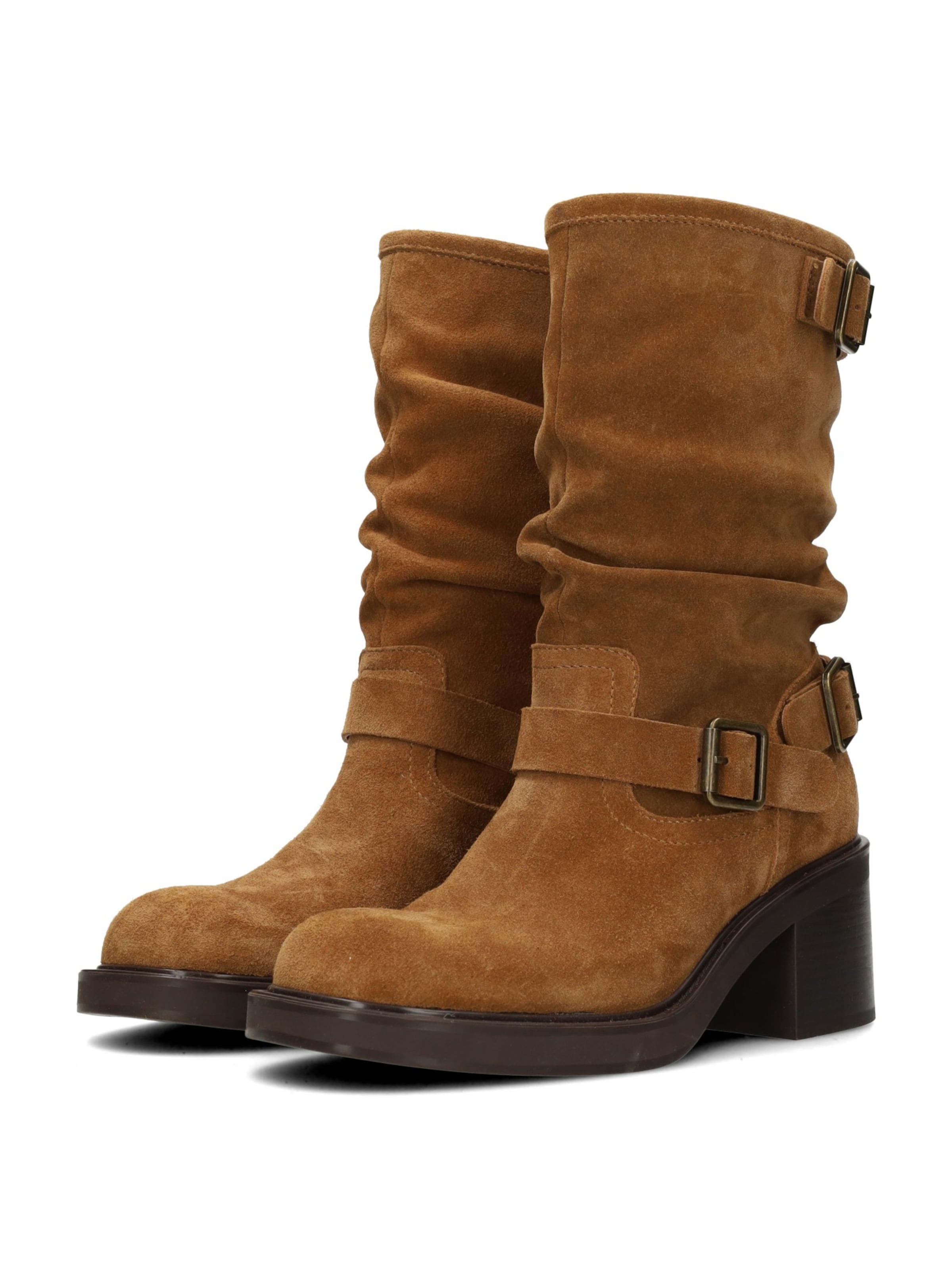 PS Poelman Boots 'Rachel' in Braun