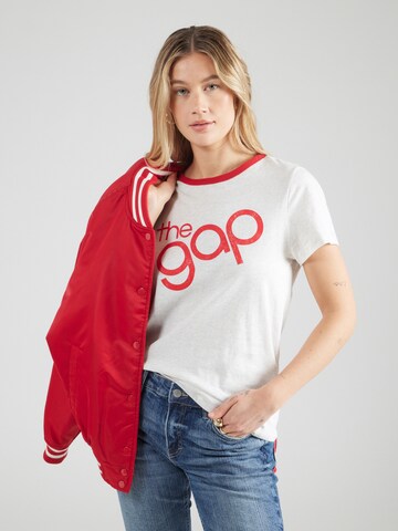 Tricou de la GAP pe gri: față