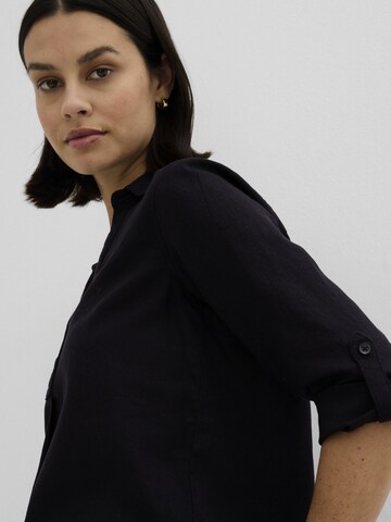 bonprix Bluse in Schwarz