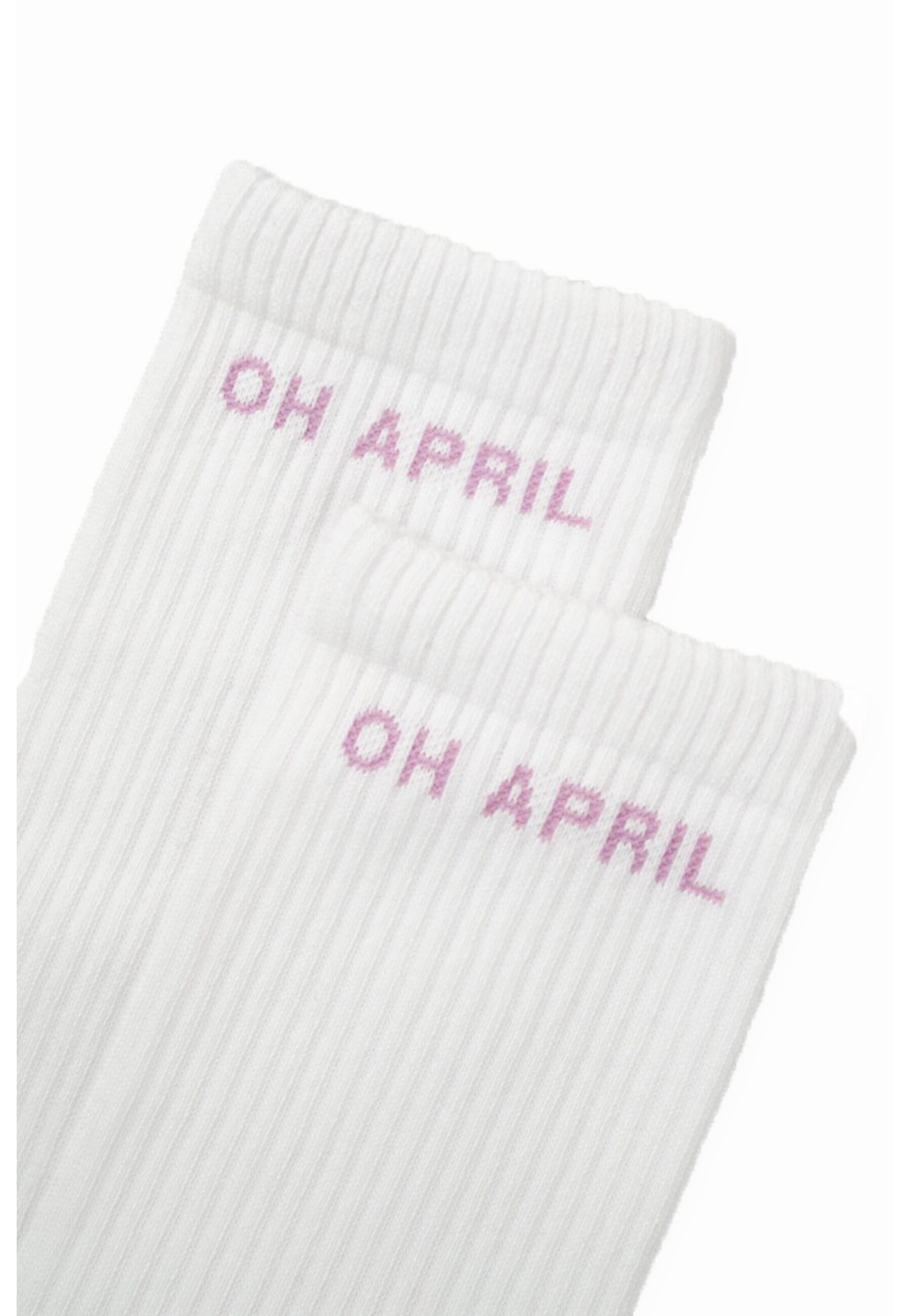 Chaussettes 'OH APRIL' OH APRIL en violet
