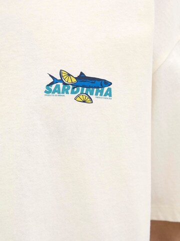 JACK & JONES - Camiseta en blanco