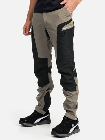 PUMA Workwear Regular Outdoor Pants 'ProOne' in Brown