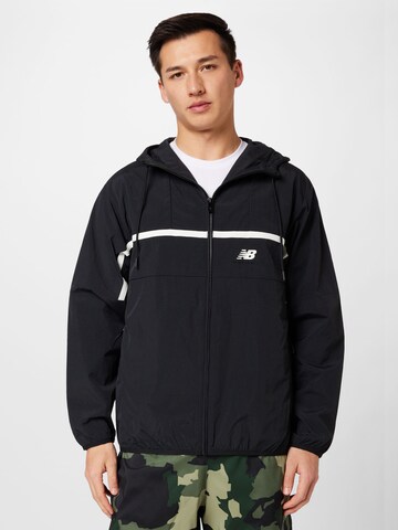 new balance Between-Season Jacket in Black: front