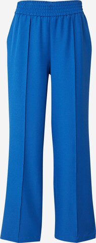 VILA Wide leg Pleat-Front Pants 'WINNIE AYA' in Blue: front