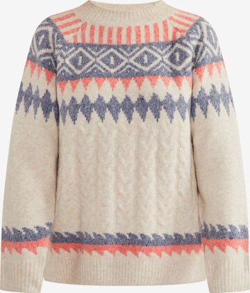 Pull-over 'Lynnea' usha BLUE LABEL en beige : devant