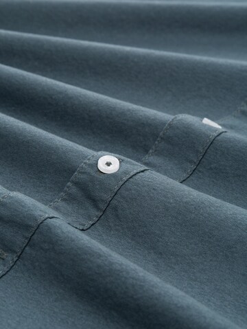Coupe regular Chemise TOM TAILOR en bleu