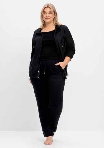 Regular Pantalon SHEEGO en noir