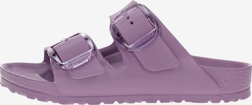 Sandalo 'Birkenstock Ciabatta Arizona Big Buckle Eva' di BIRKENSTOCK in lilla: frontale