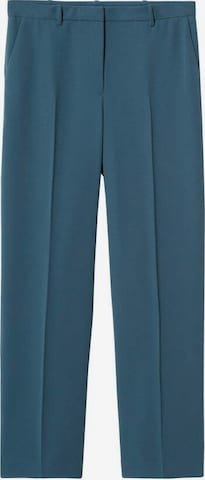 MANGO Flared Pantalon 'Estel' in Blauw: voorkant