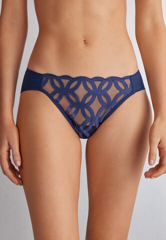 INTIMISSIMI Panty 'CRAFTED ELEGANCE' in Blue: front