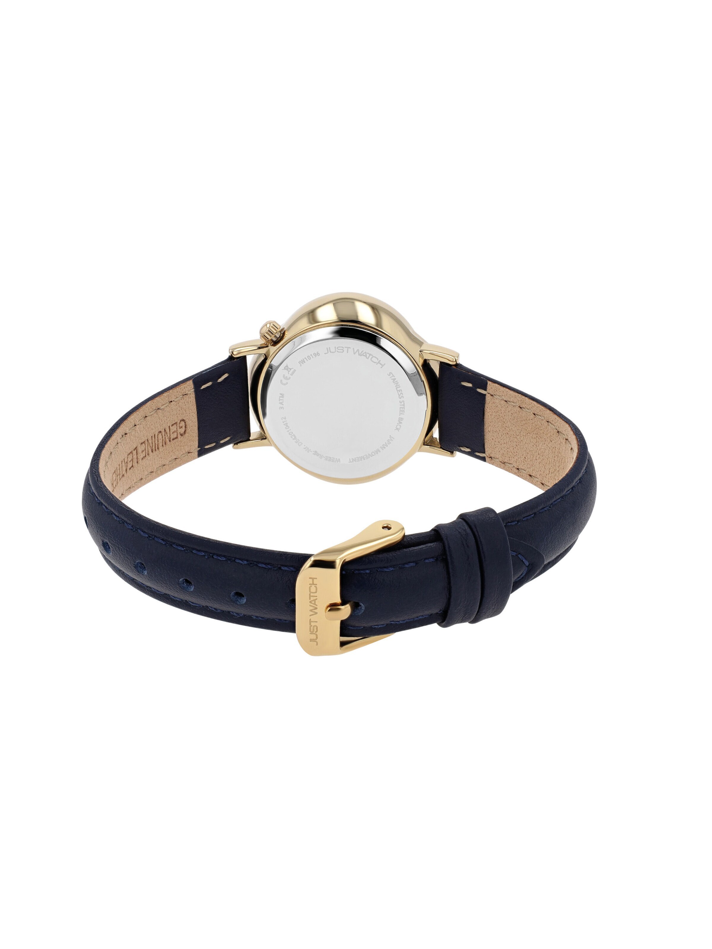 Just Watch Analog Watch 'Antoni, Datumsanzeige' in Blue