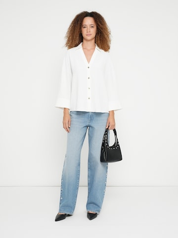 ONLY Blouse 'ONLSVERRE METTE' in White