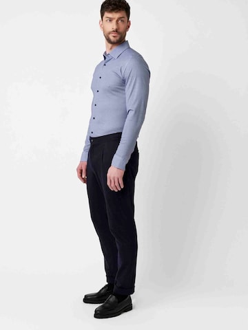 DESOTO Slim fit Overhemd in Blauw