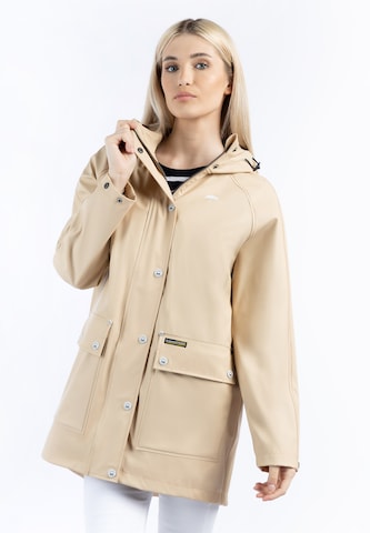 Schmuddelwedda Raincoat in Beige: front