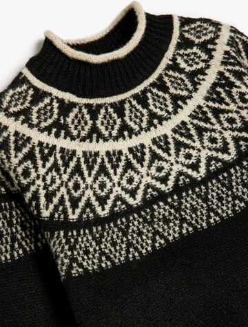 Koton Pullover in Schwarz