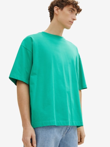 Tricou de la TOM TAILOR DENIM pe verde