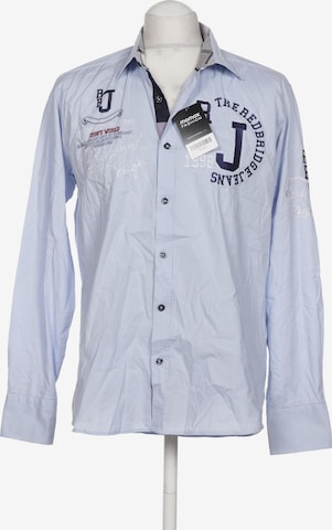 Redbridge Button Up Shirt in L in Blue: front