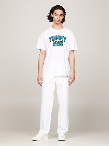 Tommy Jeans T-shirt i vit