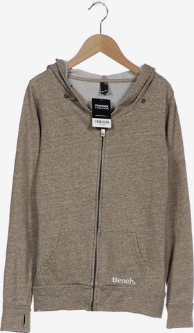 BENCH Sweatshirt & Zip-Up Hoodie in S in Beige: front