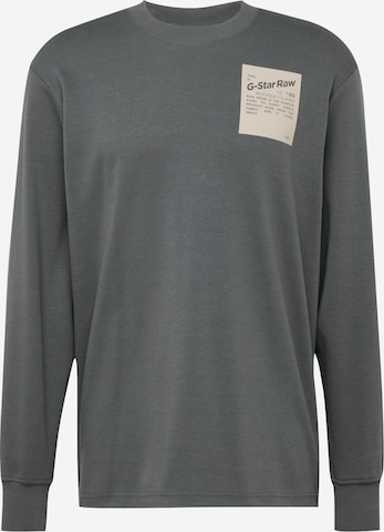 G-Star RAW - Camiseta en gris: frente